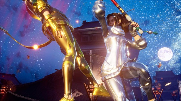 Игра FIGHTING EX LAYER - Color Gold/Silver: Sanane, скриншот
