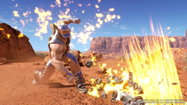 Игра FIGHTING EX LAYER - Color Gold/Silver: Terry, скриншот