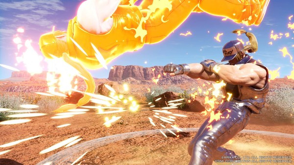 Игра FIGHTING EX LAYER - Color Gold/Silver: Terry, скриншот