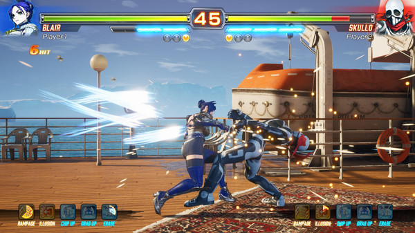 Игра FIGHTING EX LAYER, скриншот