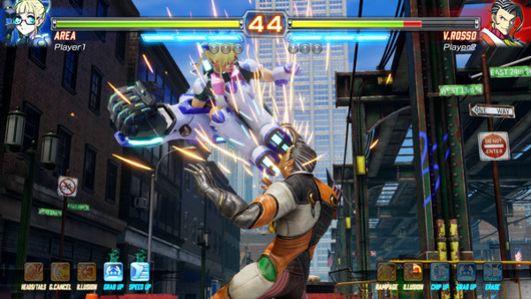 Игра FIGHTING EX LAYER, скриншот