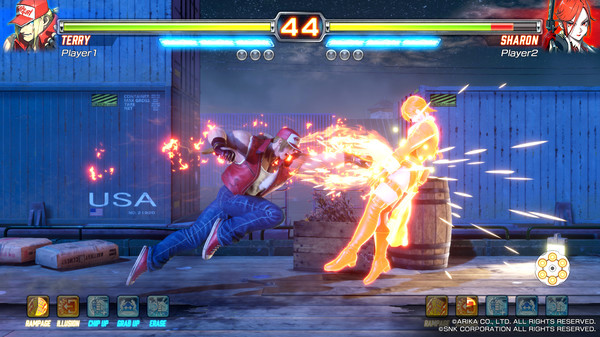Игра FIGHTING EX LAYER, скриншот