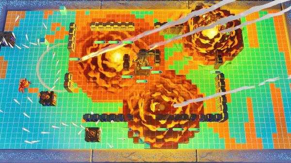 Игра Fighting for Land / 打怪兽抢领地, скриншот