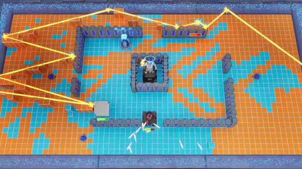 Игра Fighting for Land / 打怪兽抢领地, скриншот