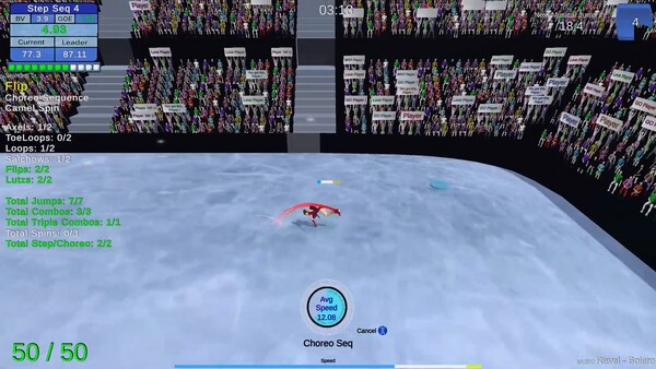Игра Figure Skating Legends, скриншот