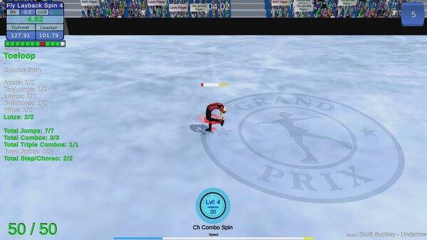 Игра Figure Skating Legends, скриншот
