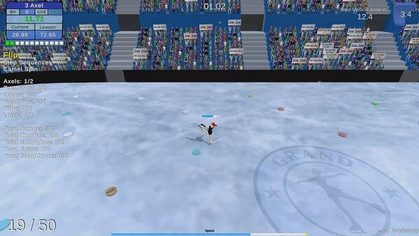 Игра Figure Skating Legends, скриншот