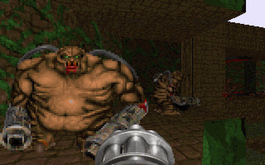Игра Final DOOM, скриншот