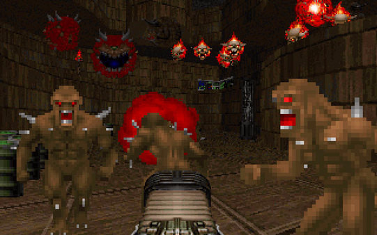 Игра Final DOOM, скриншот