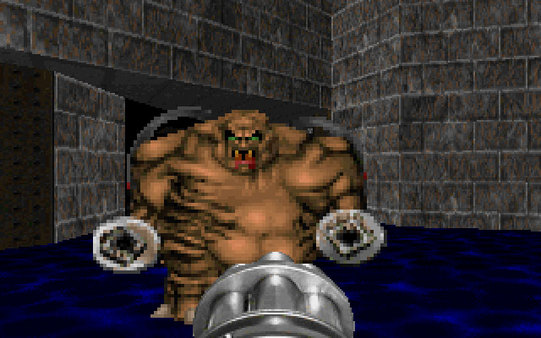 Игра Final DOOM, скриншот