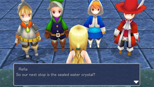 Игра FINAL FANTASY III, скриншот