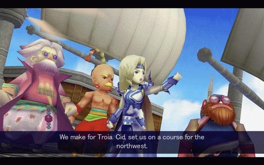 Игра FINAL FANTASY IV, скриншот
