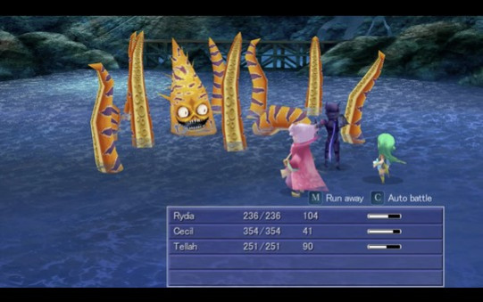 Игра FINAL FANTASY IV, скриншот