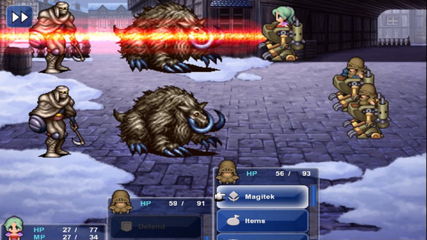 Игра FINAL FANTASY VI, скриншот