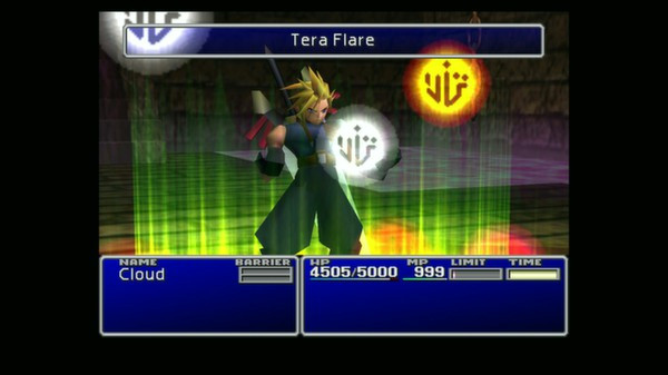 Игра FINAL FANTASY VII, скриншот