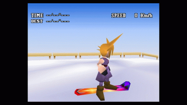 Игра FINAL FANTASY VII, скриншот