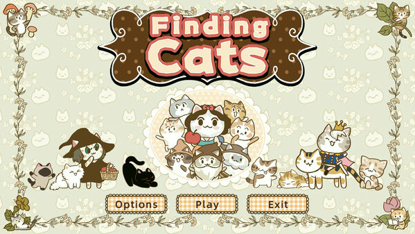 Игра Finding Cats, скриншот