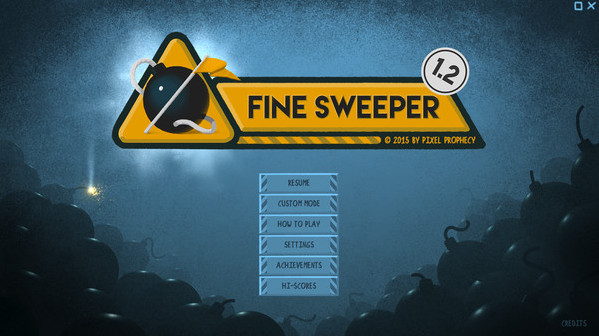 Игра Fine Sweeper, скриншот