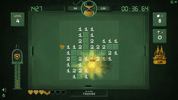 Игра Fine Sweeper, скриншот