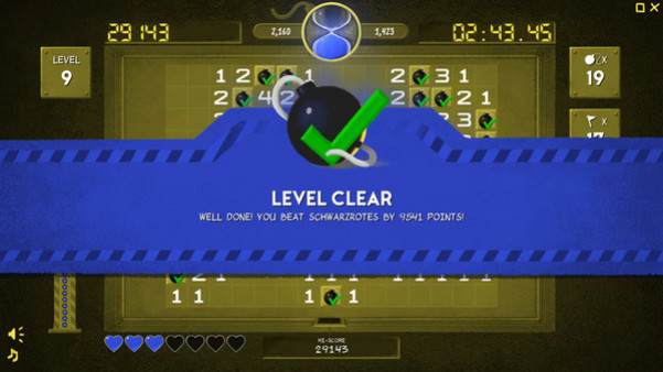 Игра Fine Sweeper, скриншот