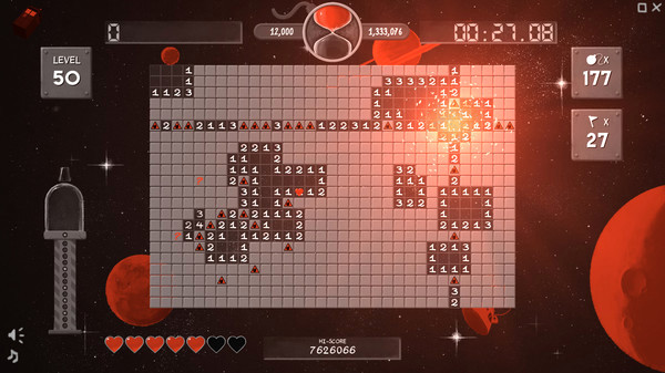 Игра Fine Sweeper, скриншот