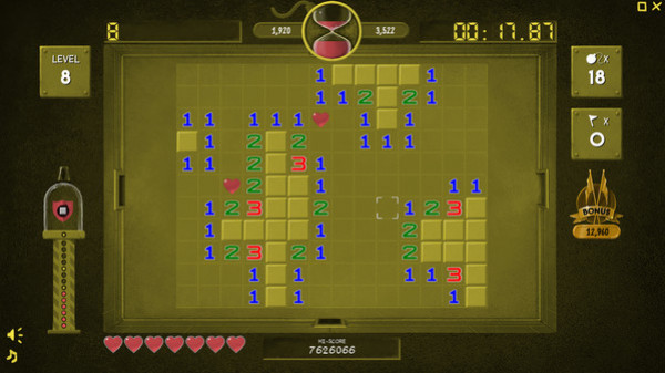 Игра Fine Sweeper, скриншот