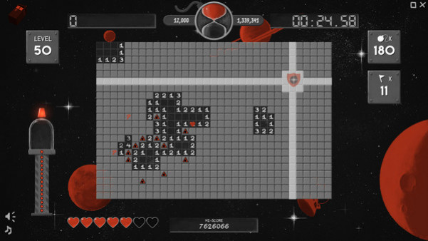 Игра Fine Sweeper, скриншот