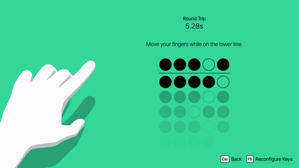 Игра Fingerdance, скриншот