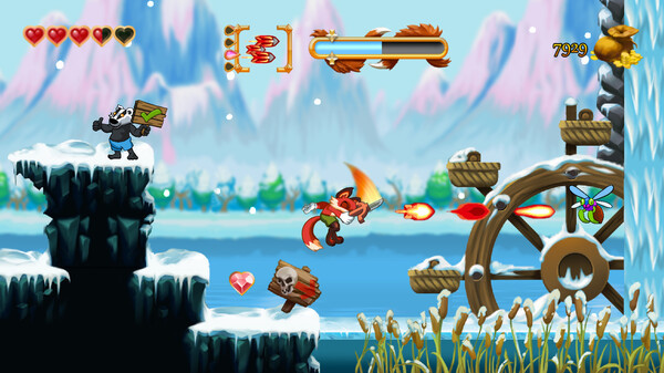 Игра Finnigan Fox, скриншот