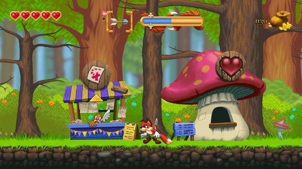 Игра Finnigan Fox, скриншот
