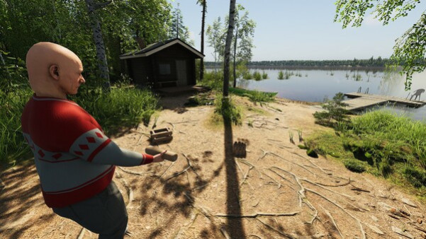 Игра Finnish Cottage Simulator, скриншот