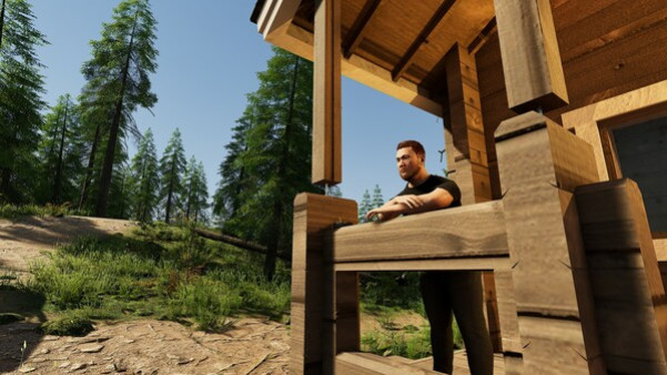 Игра Finnish Cottage Simulator, скриншот