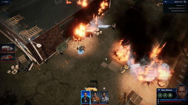 Игра Fire Commander, скриншот