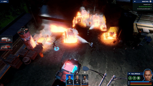 Игра Fire Commander, скриншот