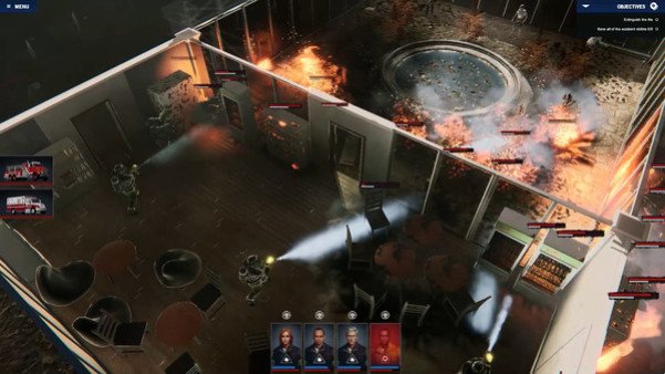 Игра Fire Commander, скриншот