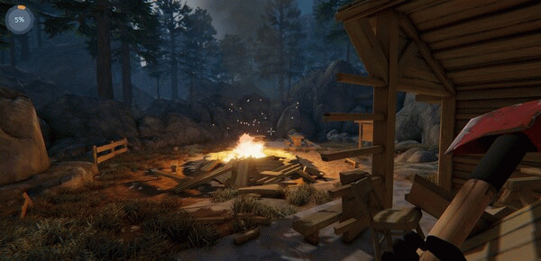 Игра Fire Pit: Throw Things Into The Fire, скриншот