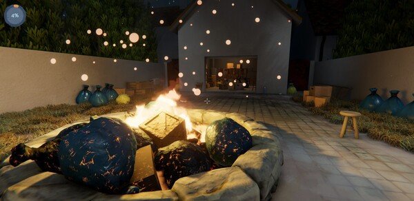 Игра Fire Pit: Throw Things Into The Fire, скриншот