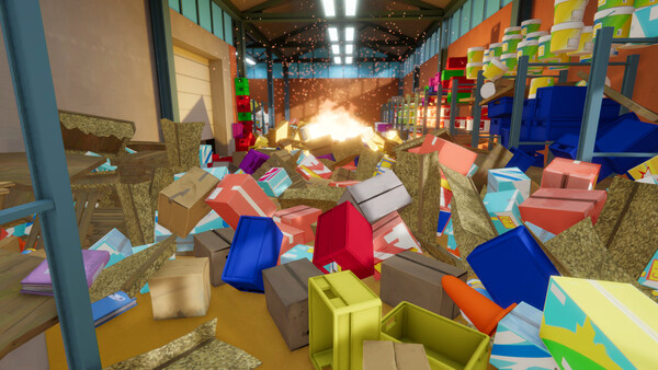 Игра Fire Pit: Throw Things Into The Fire, скриншот