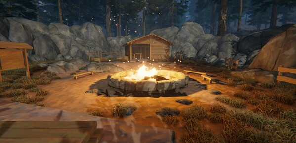 Игра Fire Pit: Throw Things Into The Fire, скриншот