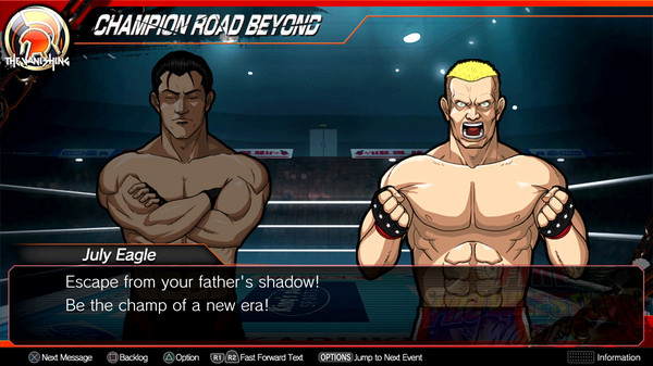 Игра Fire Pro Wrestling World - Fighting Road: Champion Road Beyond, скриншот