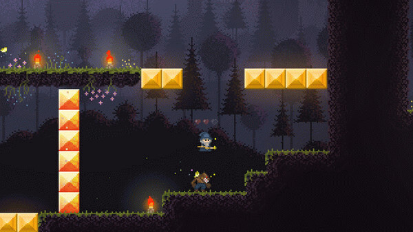 Игра Fireball Wizard, скриншот