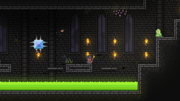 Игра Fireball Wizard, скриншот