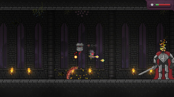 Игра Fireball Wizard, скриншот