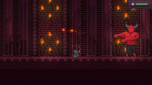 Игра Fireball Wizard, скриншот