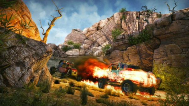 Игра Fireburst, скриншот