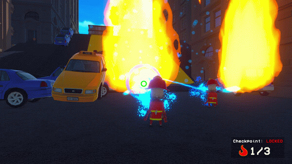 Игра Firefighters Together, скриншот