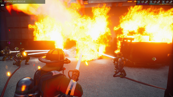 Игра Firefighting Simulator - The Squad, скриншот