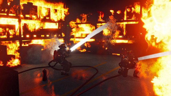 Игра Firefighting Simulator - The Squad, скриншот