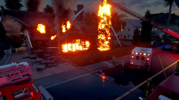 Игра Firefighting Simulator - The Squad, скриншот