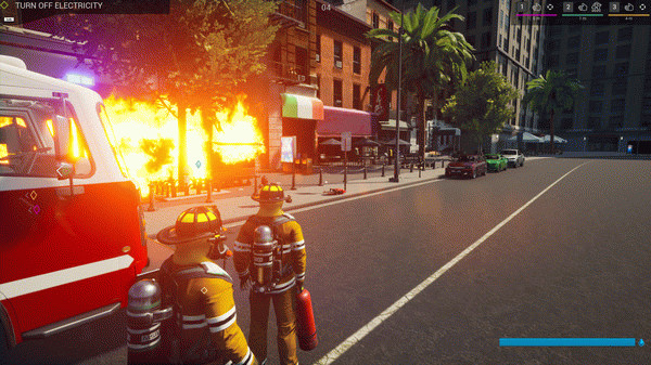Игра Firefighting Simulator - The Squad, скриншот